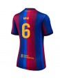 Barcelona Paez Gavi #6 Replika Hemmakläder Dam 2026-27 Kortärmad Barcelona Paez Gavi #6 Replika Hemmakläder Dam 2026-27 Kortärmad